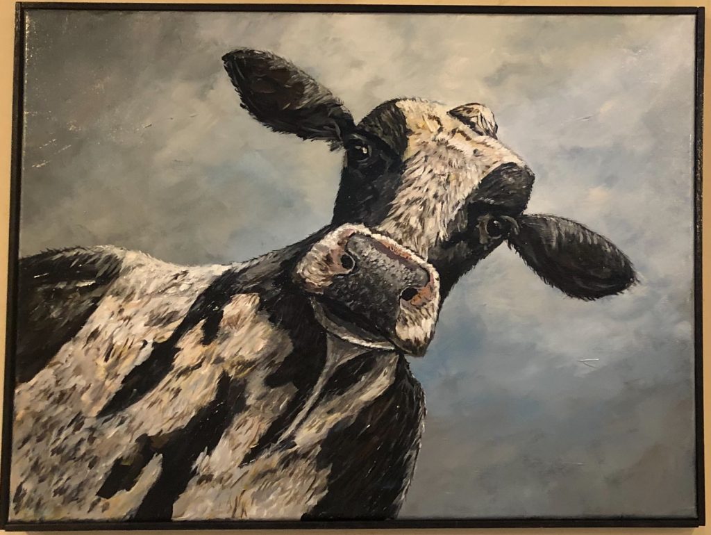 cow painting