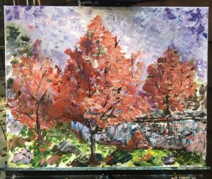 fall impressionist painting