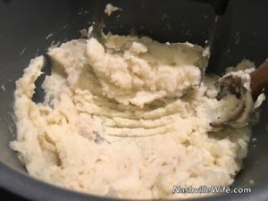 mashed potatoes