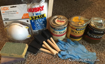 supplies to refinish furniture